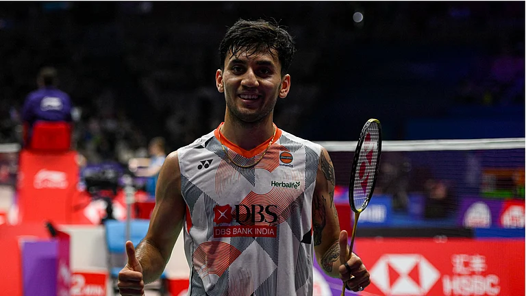 Indian shuttler Lakshya Sen. - Photo: X | BAI Media