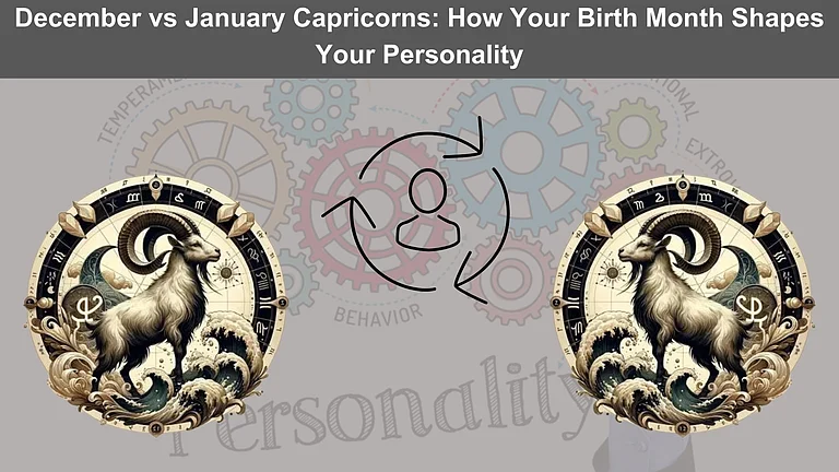 December vs January Capricorns: How Your Birth Month Shapes Your Personality - null
