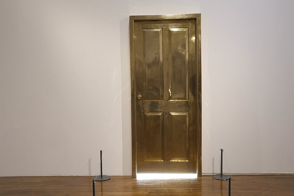 Subodh Gupta Art Work: Door 2007