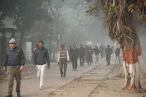 Weather: Smog in Patna