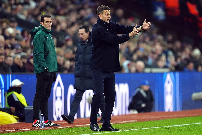 2024-25 UEFA Champions League soccer Aston Villa Vs Juventus football gallery: Thiago Motta