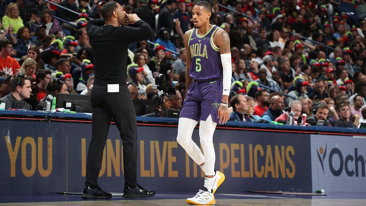 Dejounte Murray was "embarrassed" after Pelicans' loss to Raptors - null