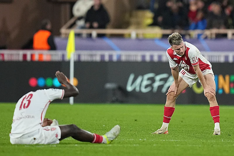 2024-25 UEFA Champions League soccer Monaco Vs Benfica football gallery: 1