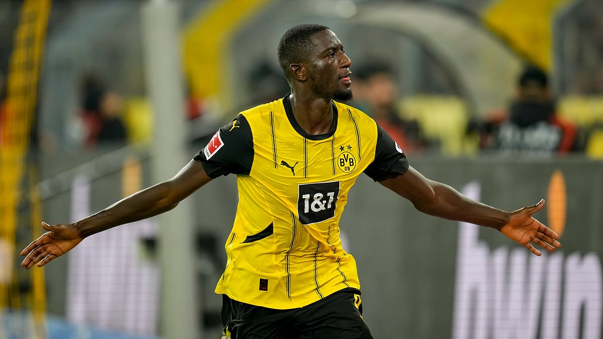 Serhou Guirassy of Borussia Dortmund