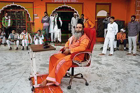 Petitioner Mahant Rishiraj Giri, the head priest of the Kaila Devi Temple