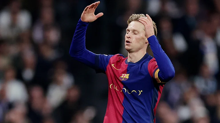 Frenkie de Jong of FC Barcelona - null