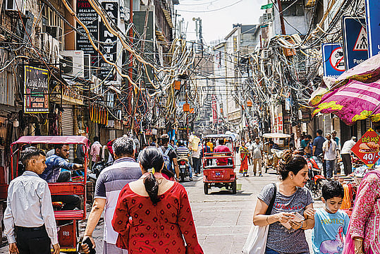 Walking Through The Homes In Chandni Chowk