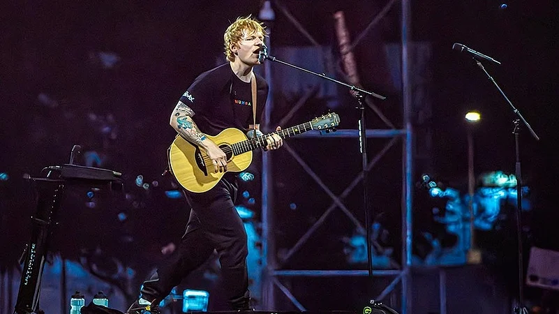 Ed Sheeran concert in Mumbai