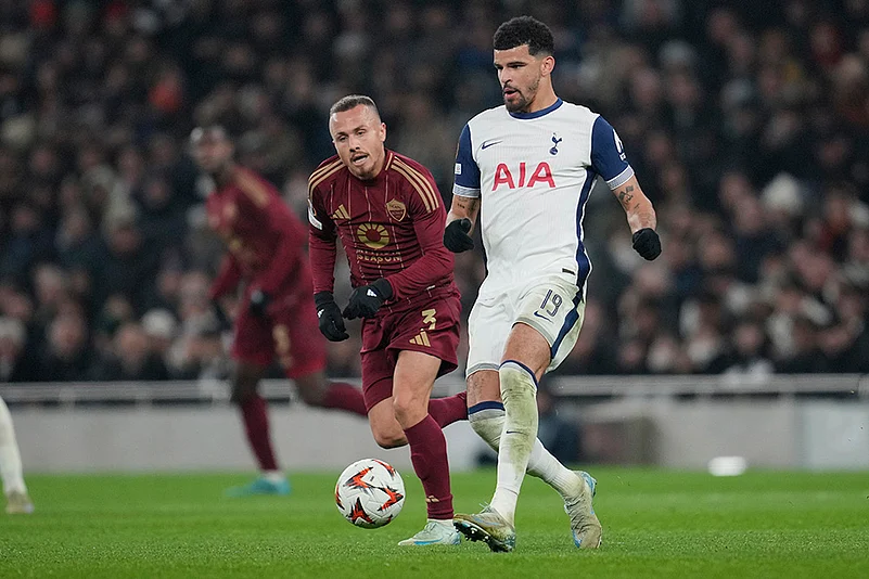 UEFA Europa League Soccer Tottenham Hotspur Vs AS Roma football gallery: Angelino