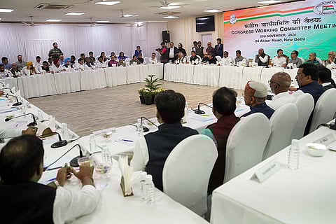 Congress Working Committee meeting