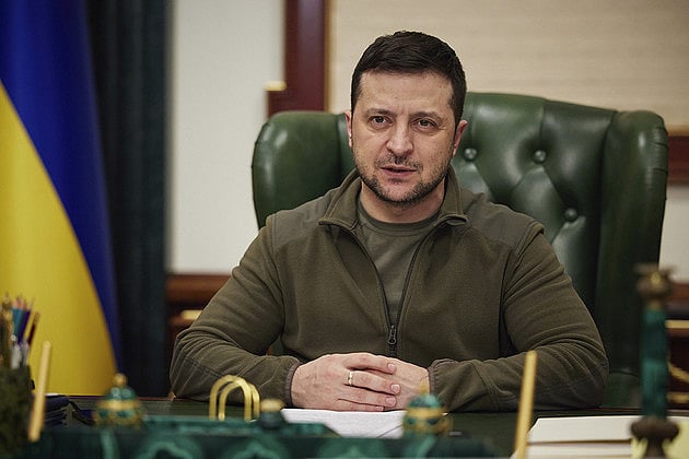 Ukrainian President Volodymyr Zelenskyy - | Photo: AP