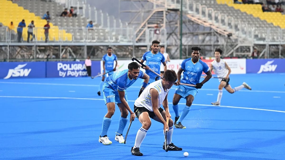 X | Hockey India  : India national men's junior hockey team. 