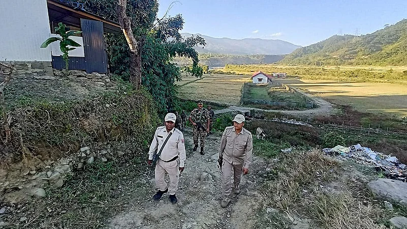Search operation in different parts of Manipur