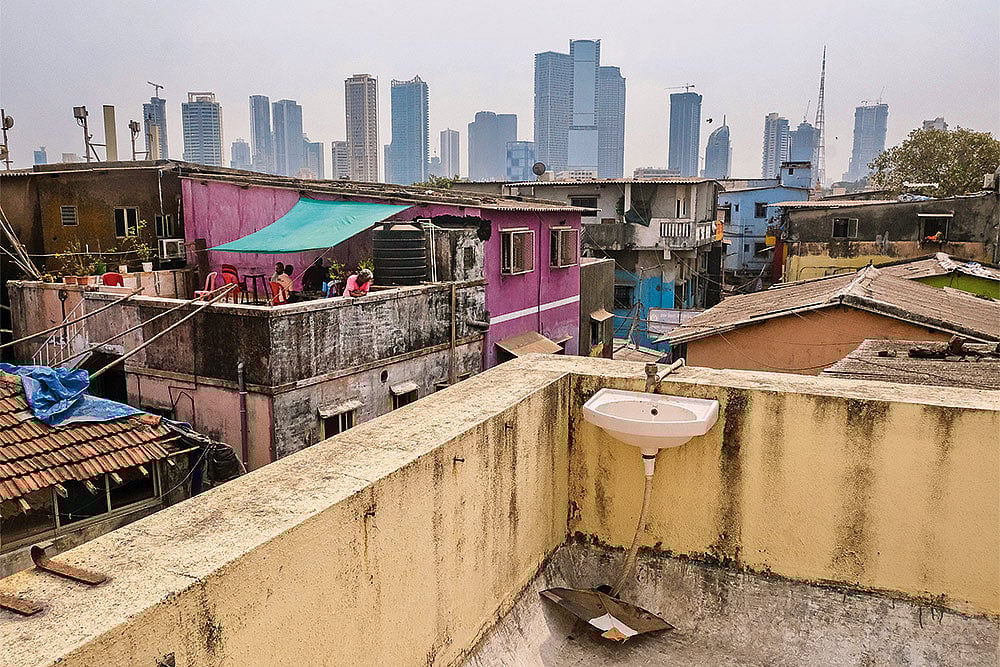 Photograph: Yash Sheth : From a Distance:   
A view of the ever-changing landscape of Mumbai from Worli Koliwada, which is a fishing village that belongs to indigenous communities