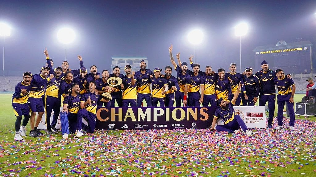 X/YUVSTRONG12 : Punjab are the reigning champions of the Syed Mushtaq Ali Trophy tournament.