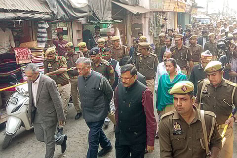Sambhal mosque dispute: Judicial commission's visit