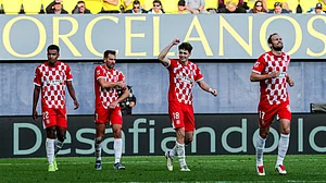 Girona rescued a point