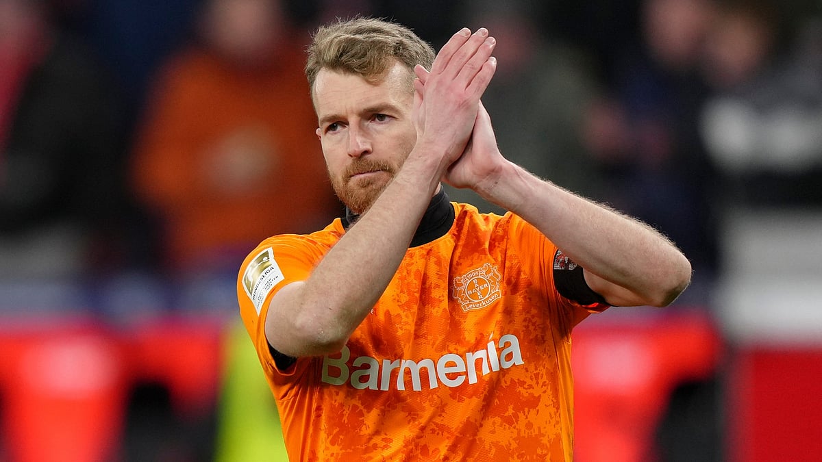 Bayer Leverkusen goalkeeper Lukas Hradecky