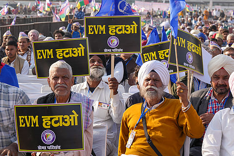 Congress rally in Delhi