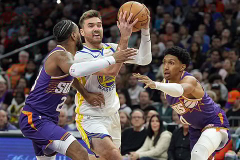 NBA Basketball: Golden State Warriors vs Phoenix Suns
