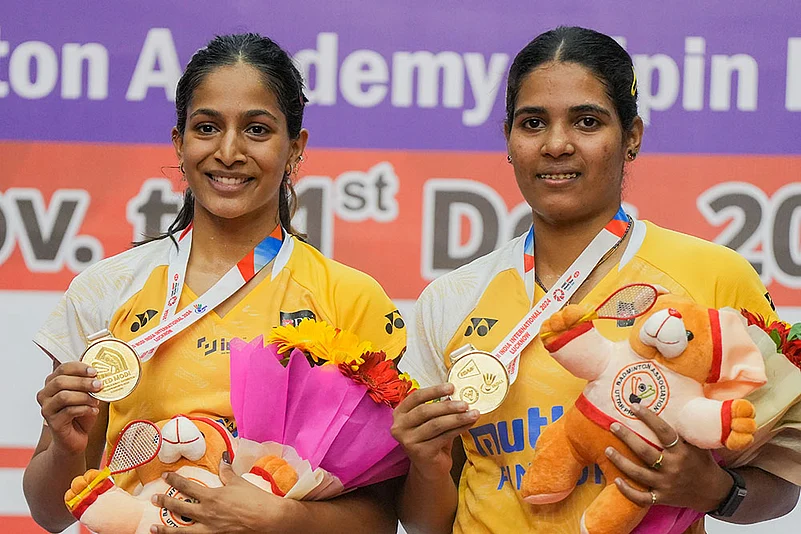 Treesa Jolly and Gayatri Gopichand Pullela