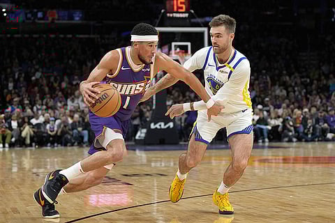 NBA Basketball: Phoenix Suns vs Golden State Warriors