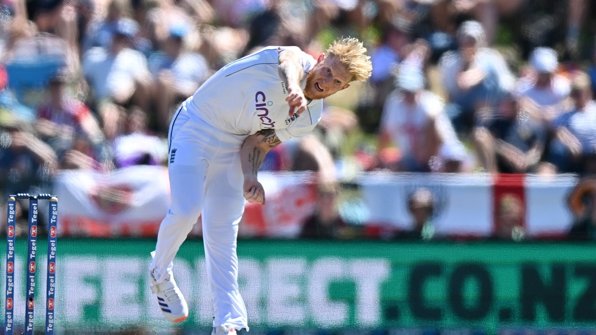 Ben Stokes in action against New Zealand