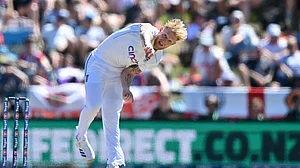 Ben Stokes in action against New Zealand