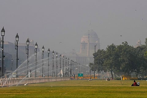 Weather: Air pollution in New Delhi