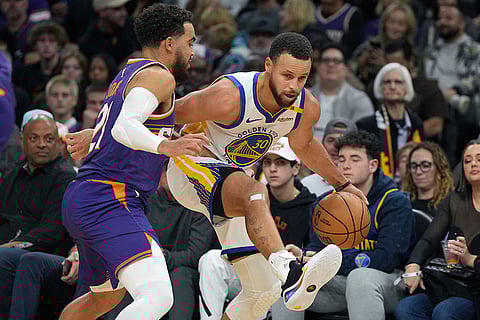 NBA Basketball Game: Golden State Warriors vs Phoenix Suns