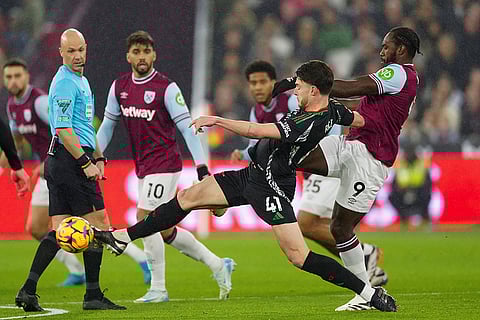 Britain Soccer Premier League: Arsenal vs West Ham