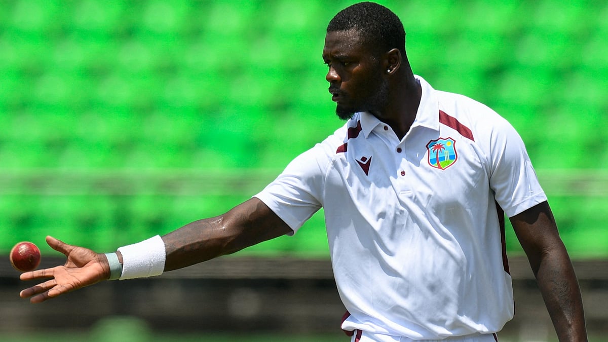 Jayden Seales of West Indies