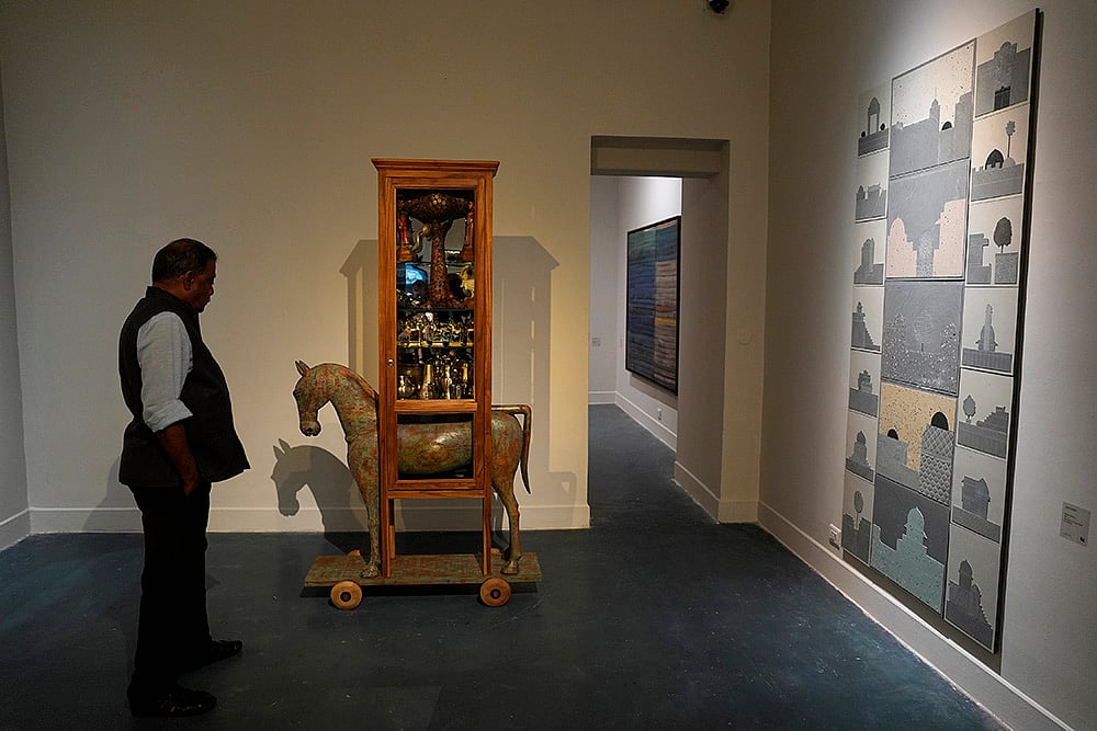 Gayatri Sinhas Memory Fields Exhibition: Enshrined Memories by Karl Antao