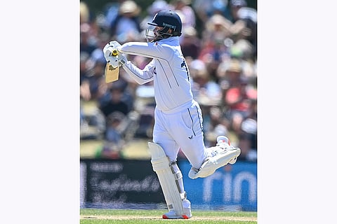 NZ vs ENG 1st Test: England's Ben Duckett bats during play