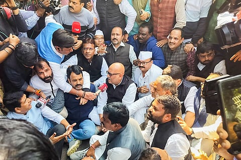 Ajay Rai stopped from going to Sambhal