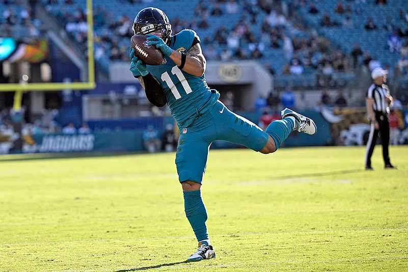 Houston Texans vs Jacksonville Jaguars NFL Football photo gallery: Parker Washington