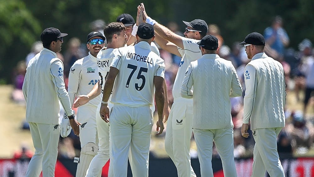 New Zealand Vs England 1st Cricket Test match photo: 