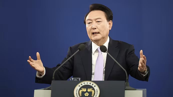 | Photo: AP : South Korean President Yoon Suk Yeol 