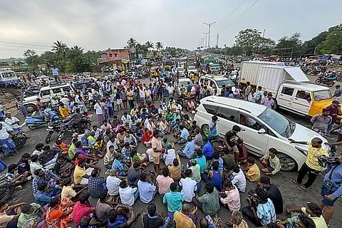 Aftermath of Cyclone Fengal