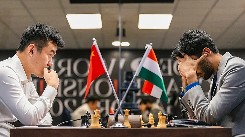 FIDE World Chess Championship 2024 Ding Liren vs D Gukesh photo gallery: 3