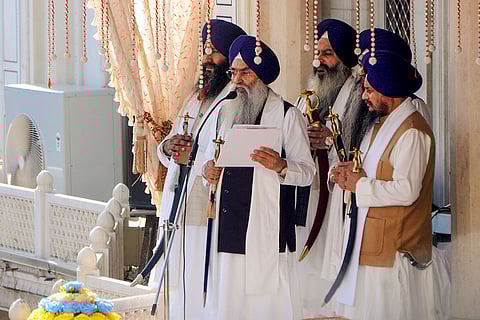 Akal Takht holds Sukhbir Badal guilty of religious misconduct