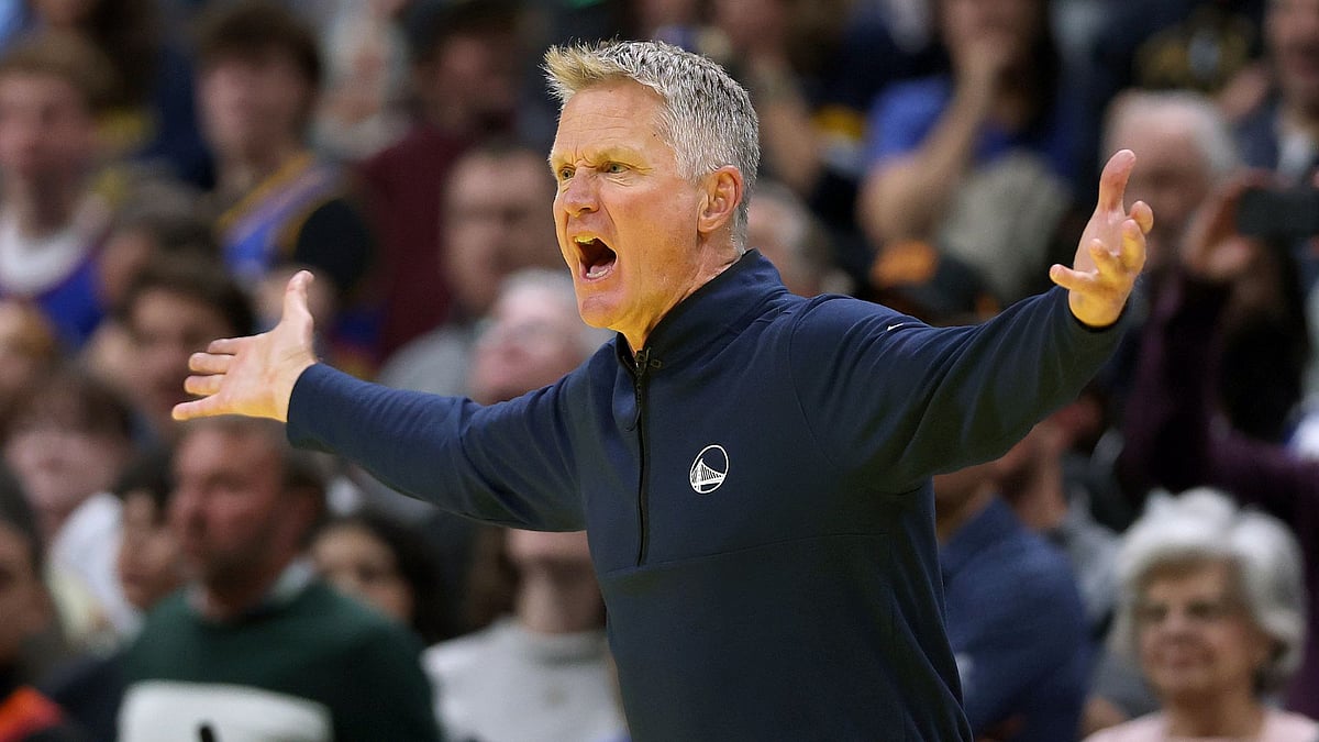 Steve Kerr was not happy
