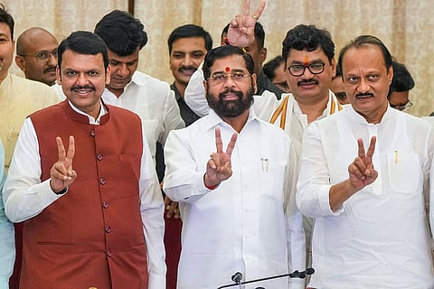 Mahayuti press conference