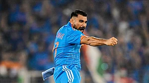 Photo: X | ICC : Bengal cricketer Mohammed Shami.