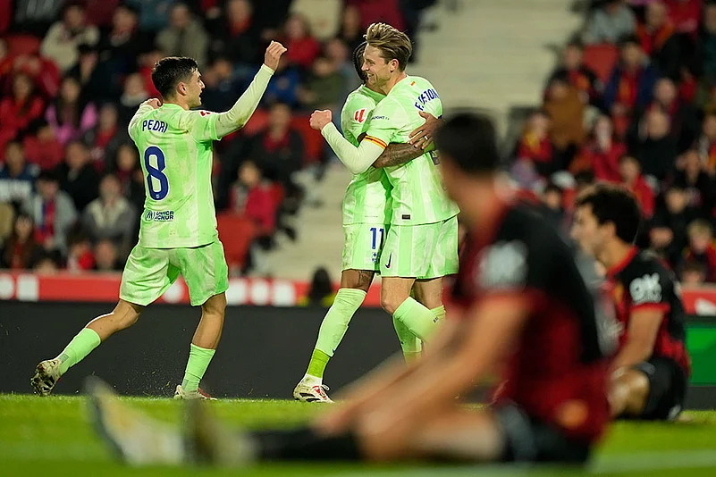 Spain Soccer La Liga: Barcelona vs Mallorca