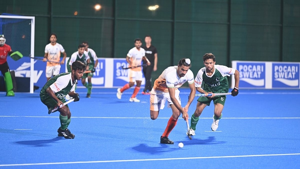 India vs Pakistan hockey final at Junior Asia Cup 2024