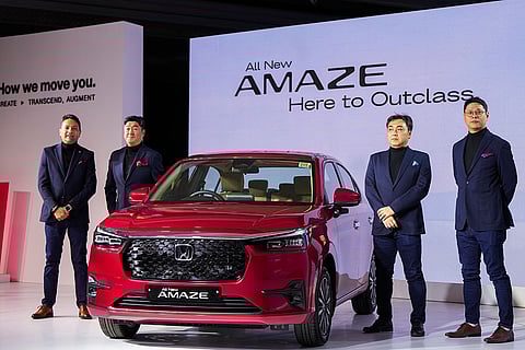 3rd Generation Honda Amaze launched