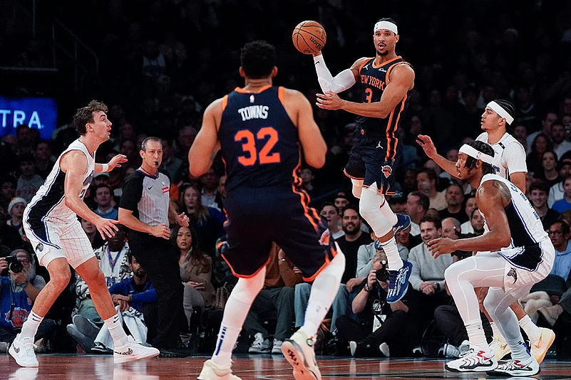 NBA Cup 2024 New York Knicks vs Orlando Magic basketball match gallery: Josh Hart