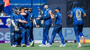 X/OfficialNPLT20 : The Pokhara Avengers will lock horns against Janakpur Bolts in match 8 of the NPL 2024.