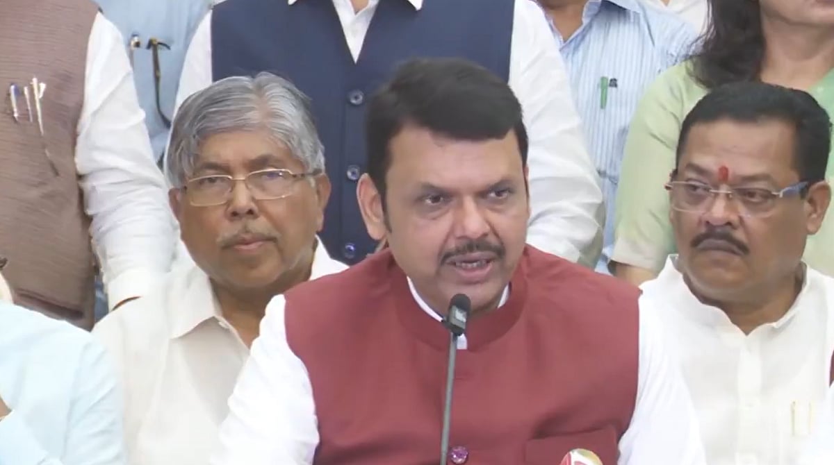 PTI video : CM designate Devendra Fadnavis addresses media.